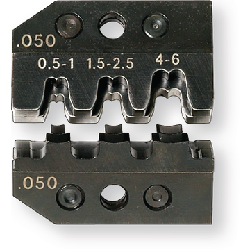 Szczęki wymienne do szczypiec do konektorów nieizol. 0,5-6,0mm² 701-2 